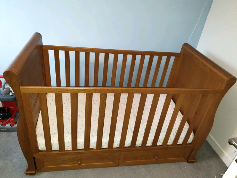 alaska sleigh cot bed